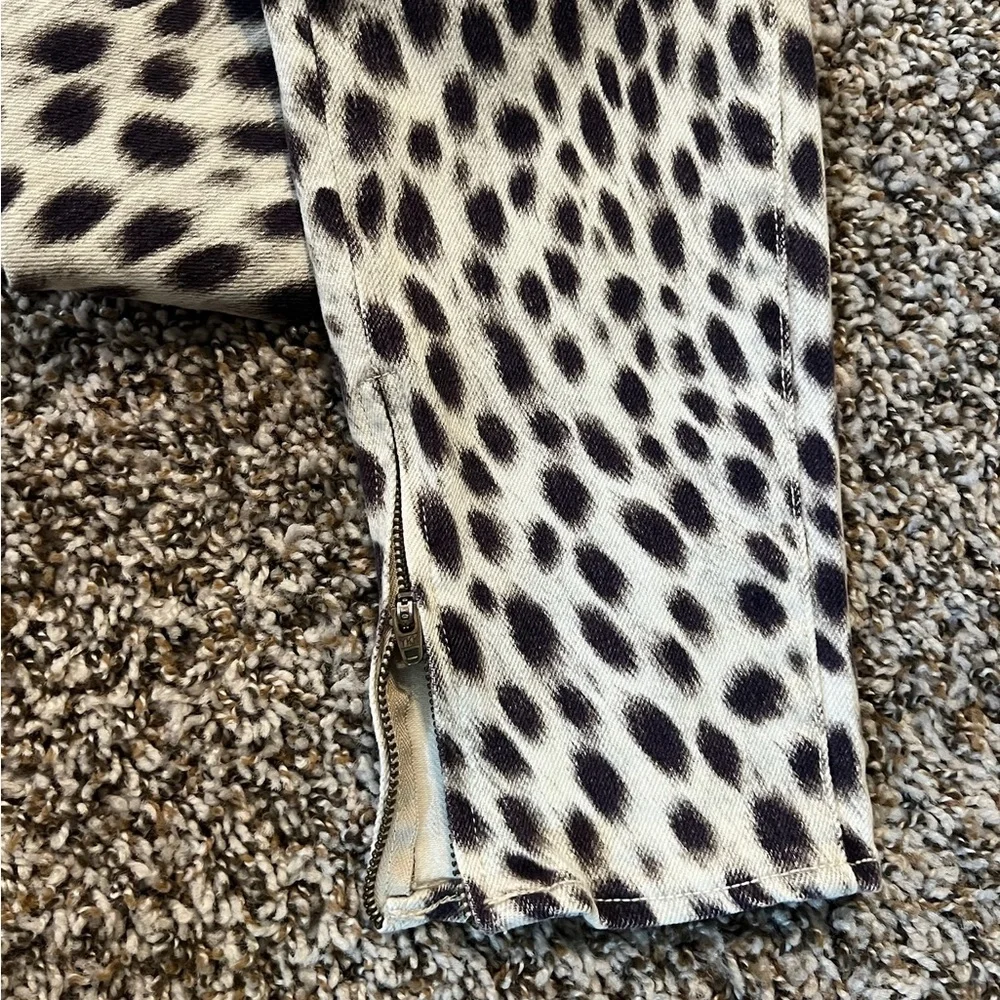 Leopard print jeans - Picture 5 of 5